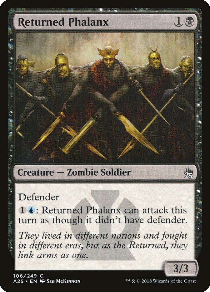 Returned Phalanx [Masters 25] MTG Single Magic: The Gathering | Red Claw Gaming