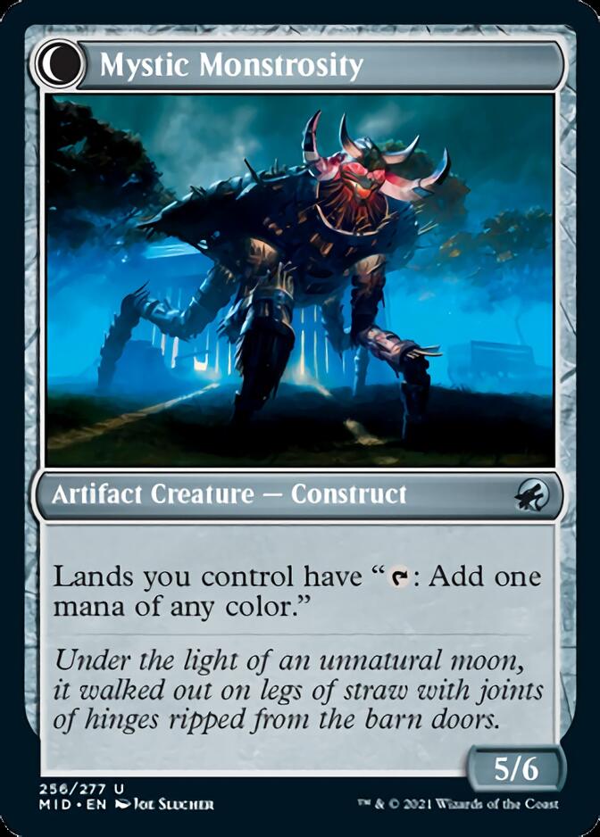 Mystic Skull // Mystic Monstrosity [Innistrad: Midnight Hunt] MTG Single Magic: The Gathering | Red Claw Gaming