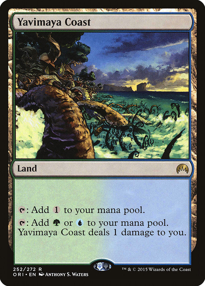 Yavimaya Coast [Magic Origins] MTG Single Magic: The Gathering | Red Claw Gaming