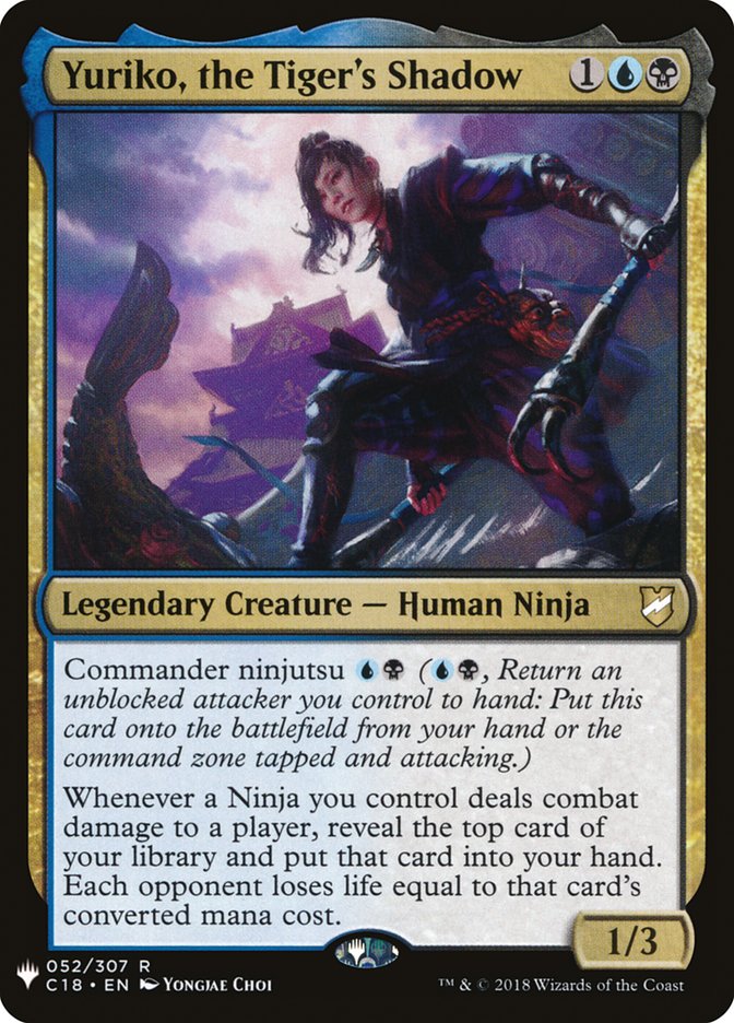 Yuriko, the Tiger's Shadow [The List] MTG Single Magic: The Gathering | Red Claw Gaming