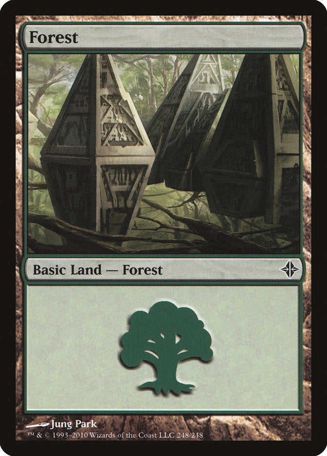 Forest (248) [Rise of the Eldrazi] MTG Single Magic: The Gathering | Red Claw Gaming