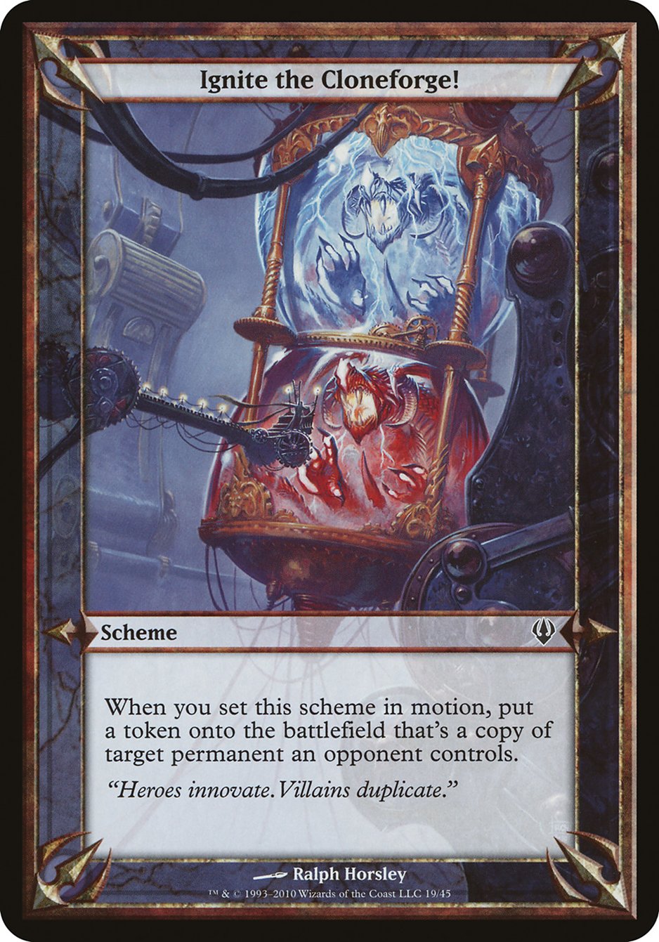 Ignite the Cloneforge! (Schemes) [Archenemy Schemes] MTG Single Magic: The Gathering | Red Claw Gaming