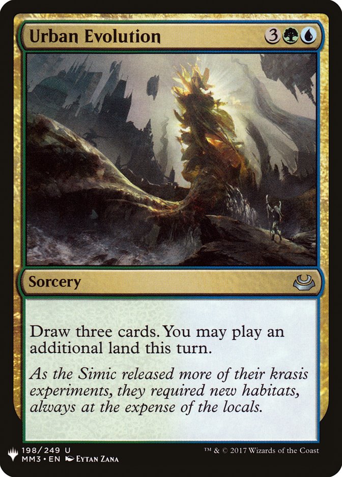 Urban Evolution [Mystery Booster] MTG Single Magic: The Gathering | Red Claw Gaming