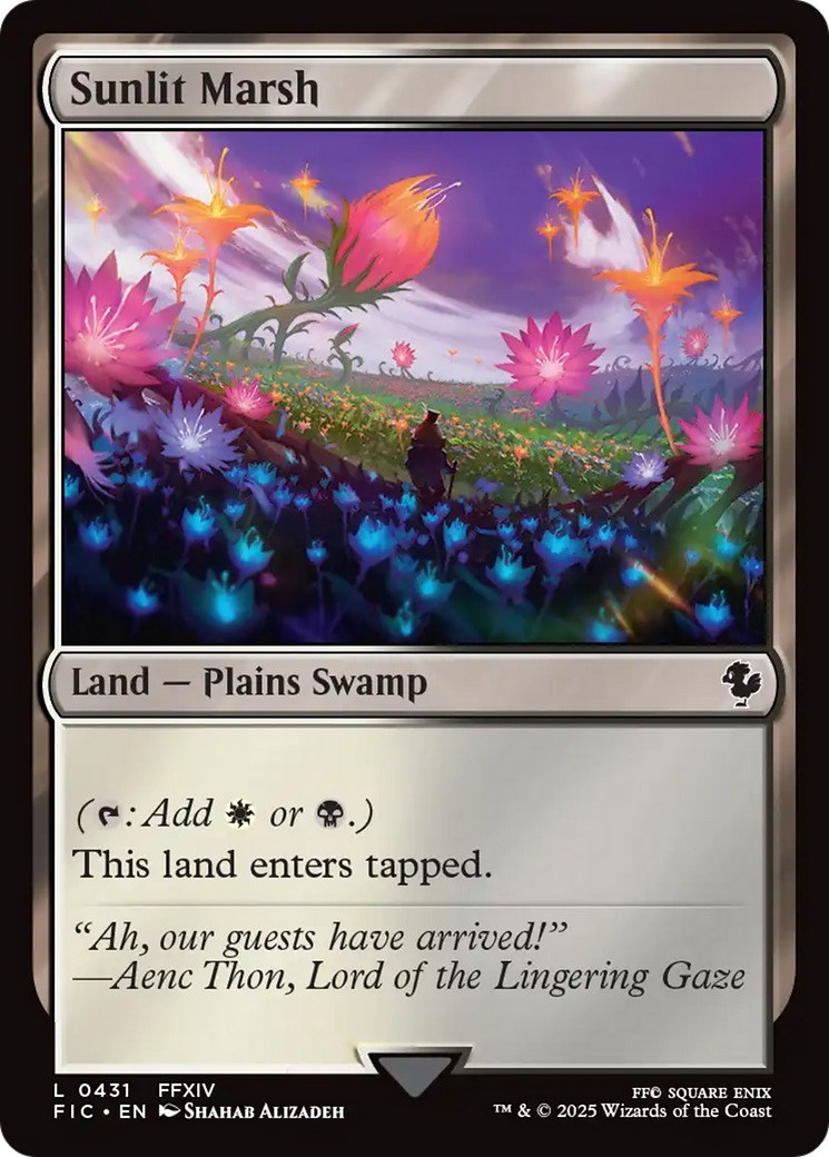 Sunlit Marsh [FINAL FANTASY Commander] MTG Single Magic: The Gathering | Red Claw Gaming
