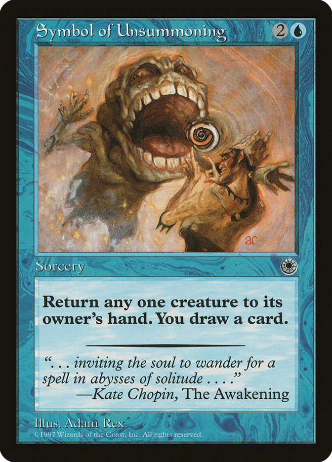 Symbol of Unsummoning [Portal] MTG Single Magic: The Gathering | Red Claw Gaming