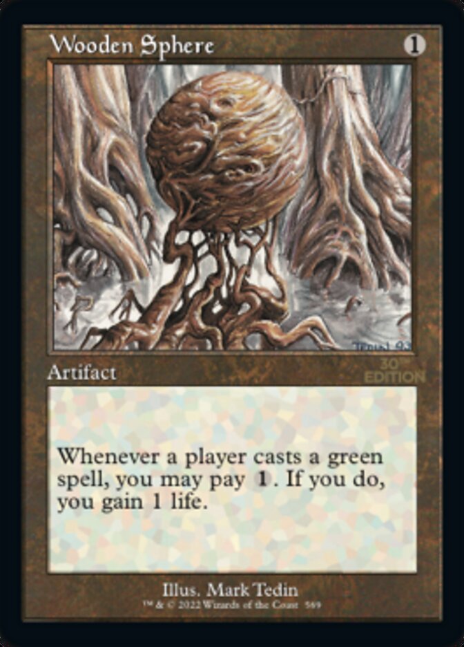 Wooden Sphere (Retro) [30th Anniversary Edition] MTG Single Magic: The Gathering | Red Claw Gaming