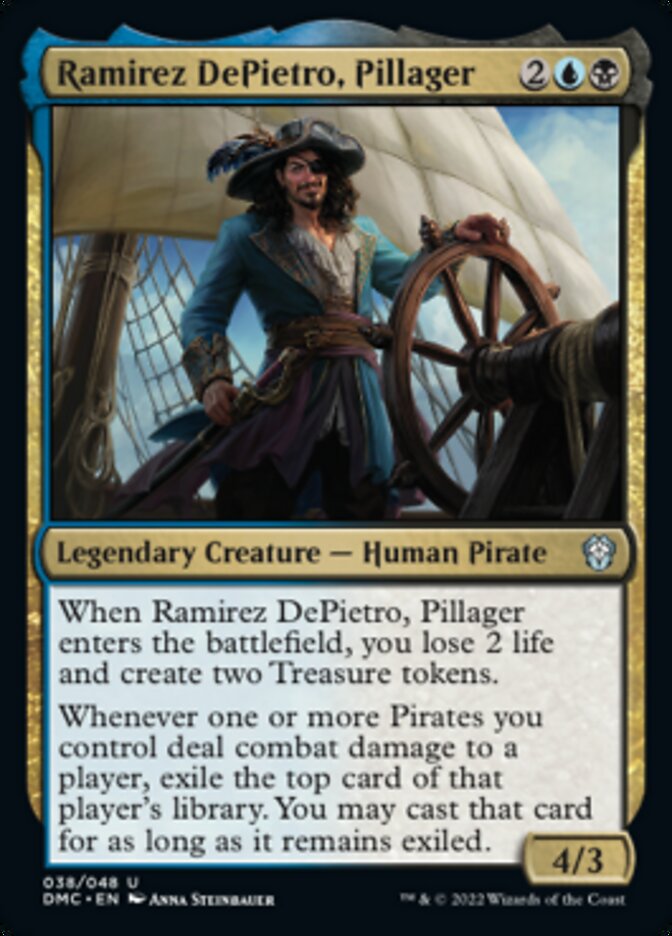 Ramirez DePietro, Pillager [Dominaria United Commander] MTG Single Magic: The Gathering | Red Claw Gaming