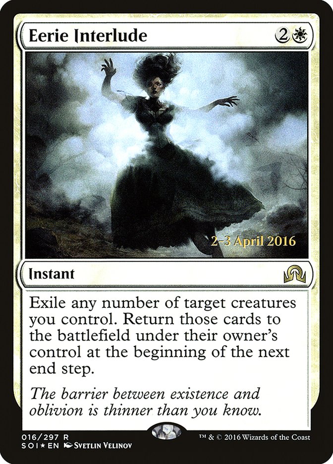 Eerie Interlude [Shadows over Innistrad Prerelease Promos] MTG Single Magic: The Gathering | Red Claw Gaming