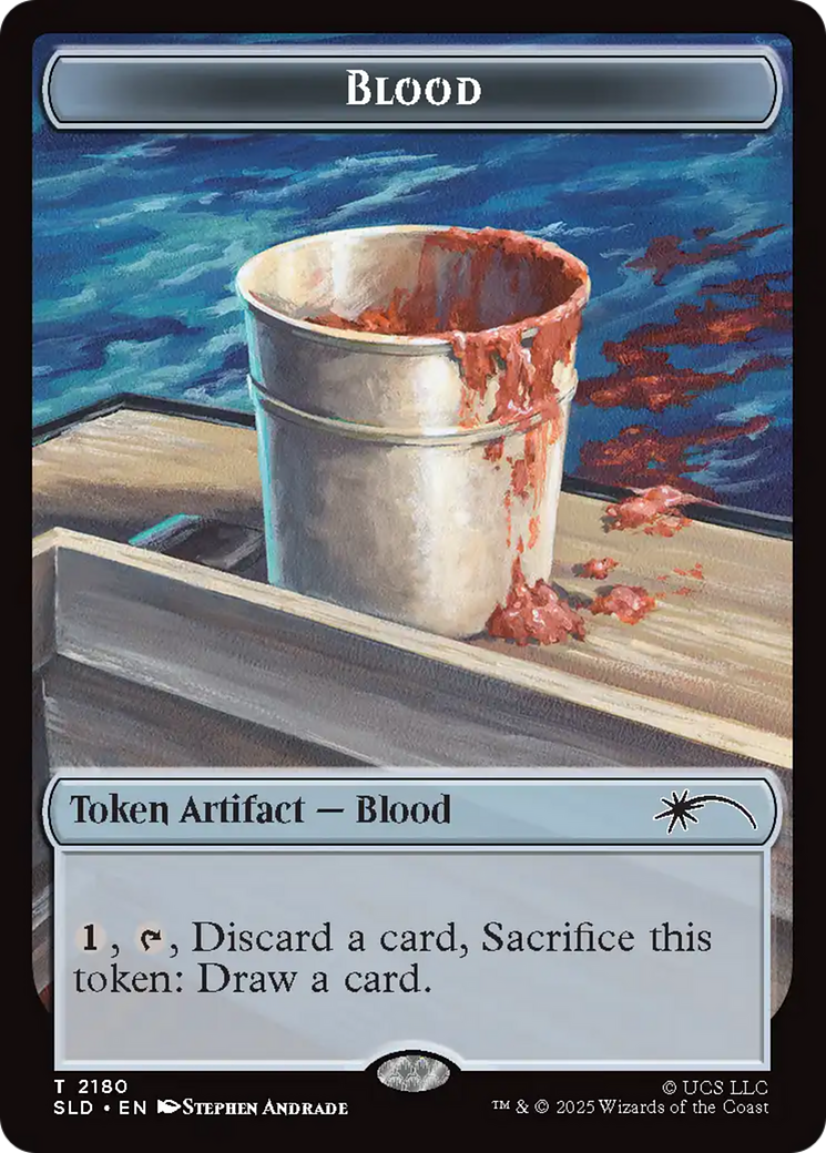 Blood Token [Secret Lair Drop Series] MTG Single Magic: The Gathering | Red Claw Gaming