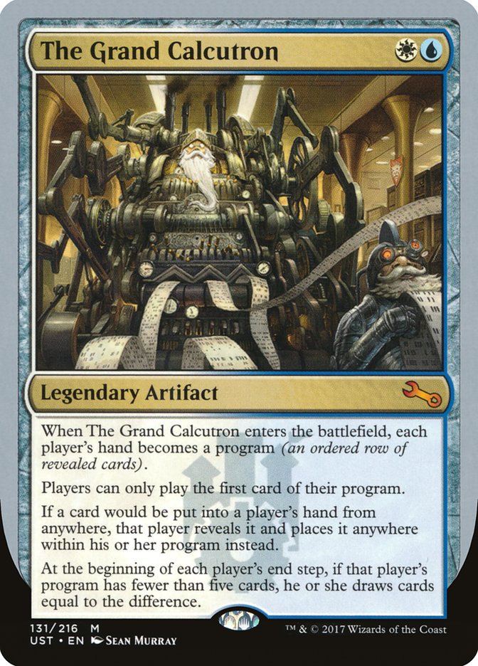The Grand Calcutron [Unstable] MTG Single Magic: The Gathering | Red Claw Gaming