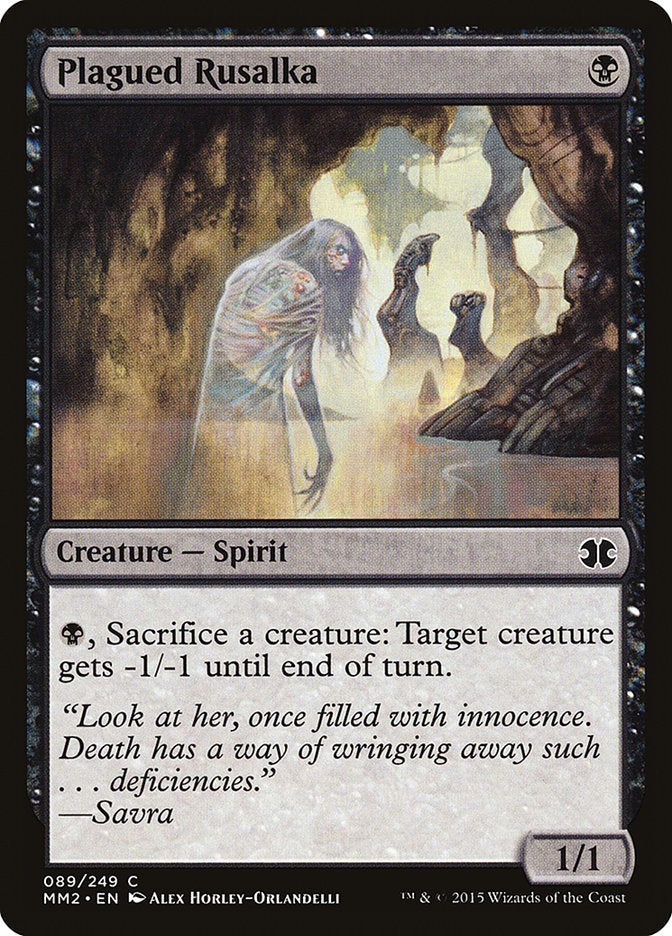 Plagued Rusalka [Modern Masters 2015] MTG Single Magic: The Gathering | Red Claw Gaming