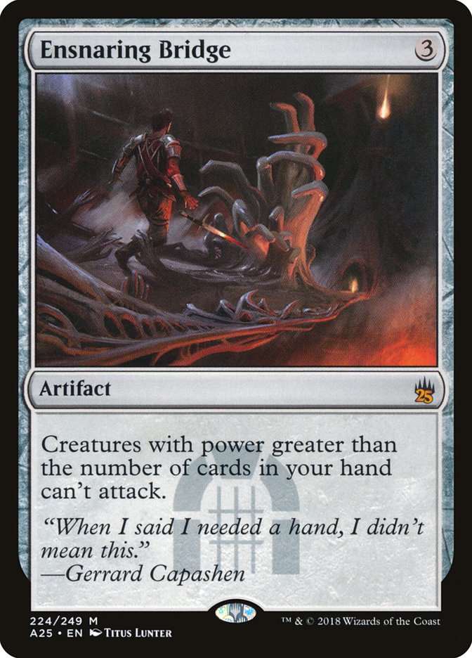 Ensnaring Bridge [Masters 25] MTG Single Magic: The Gathering | Red Claw Gaming