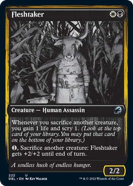 Fleshtaker [Innistrad: Double Feature] MTG Single Magic: The Gathering | Red Claw Gaming
