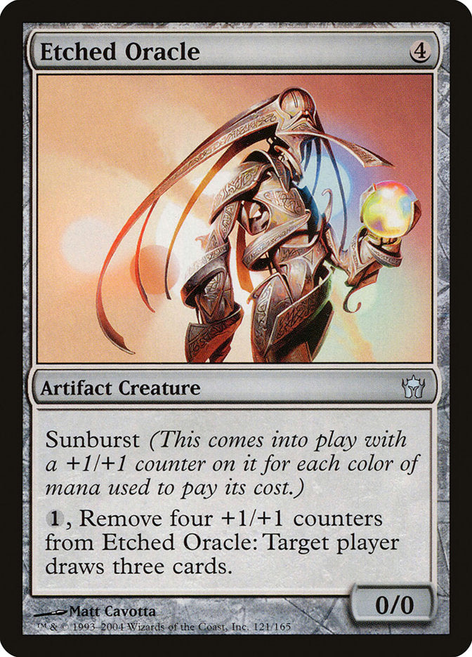 Etched Oracle [Fifth Dawn] MTG Single Magic: The Gathering | Red Claw Gaming