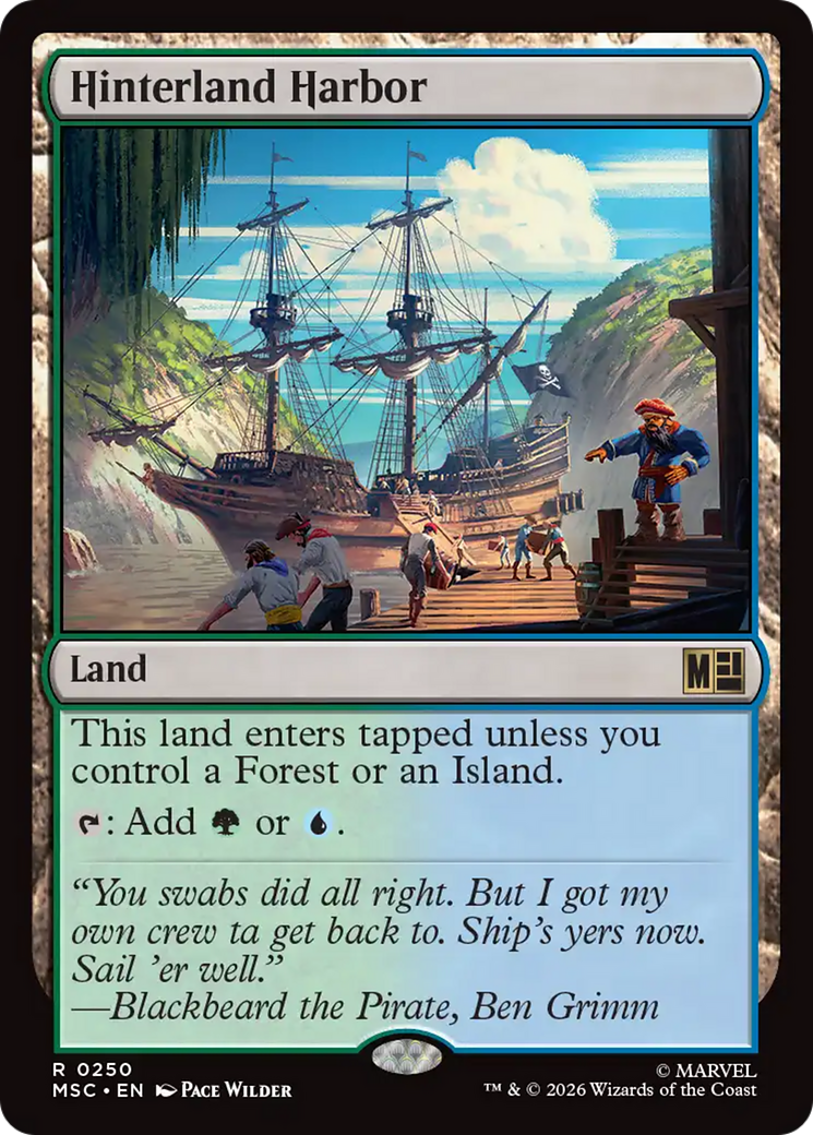 Hinterland Harbor (Surge Foil) [Marvel Super Heroes Commander] | Red Claw Gaming