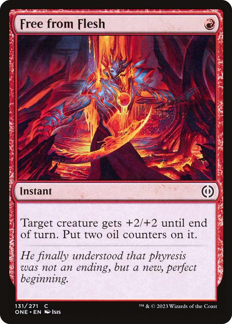 Free from Flesh [Phyrexia: All Will Be One] MTG Single Magic: The Gathering | Red Claw Gaming