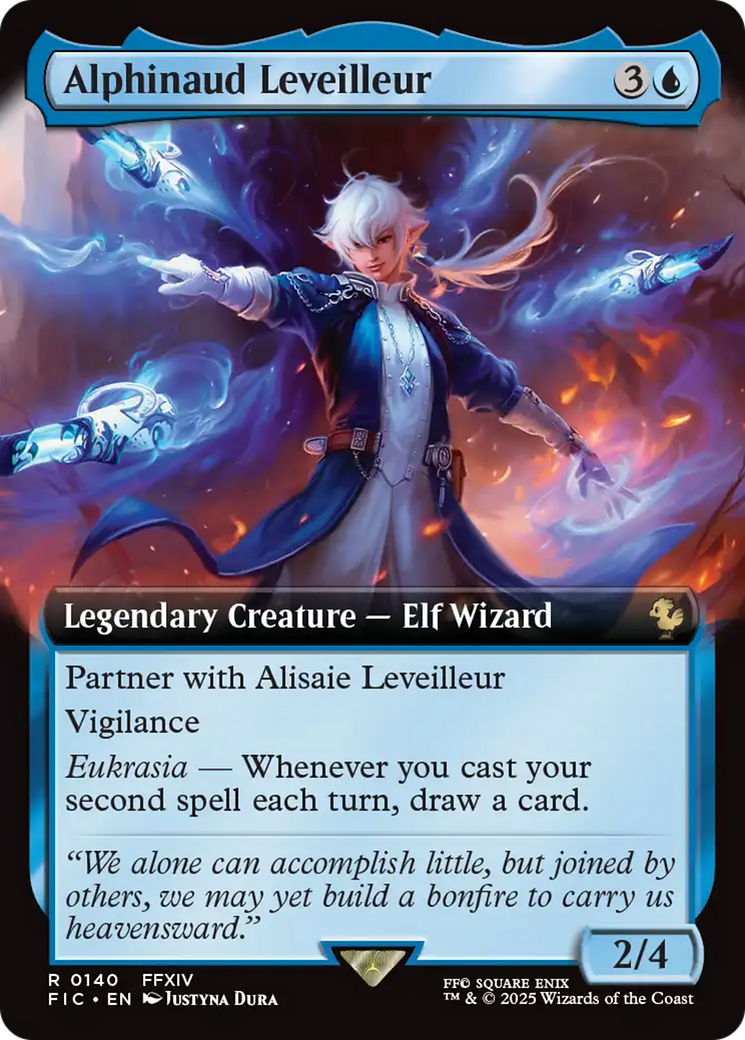 Alphinaud Leveilleur (Extended Art) [FINAL FANTASY Commander] MTG Single Magic: The Gathering | Red Claw Gaming
