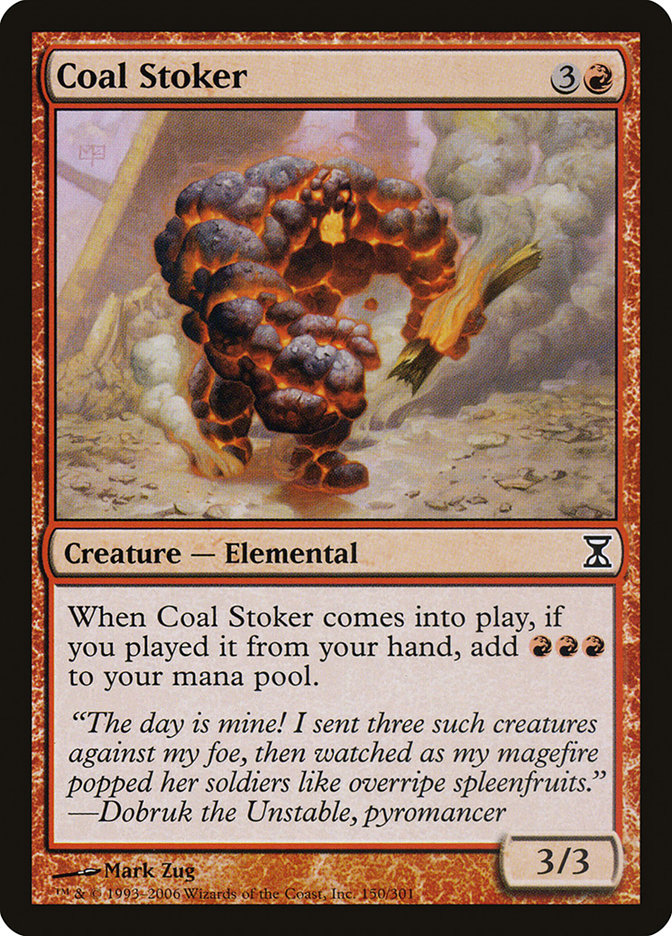 Coal Stoker [Time Spiral] MTG Single Magic: The Gathering | Red Claw Gaming