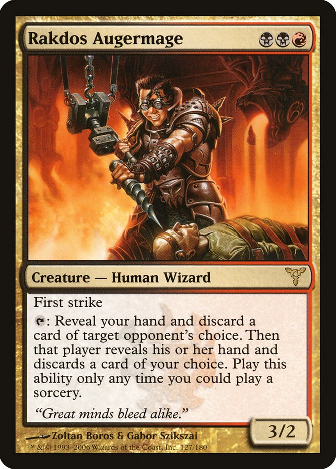 Rakdos Augermage [Dissension] MTG Single Magic: The Gathering | Red Claw Gaming