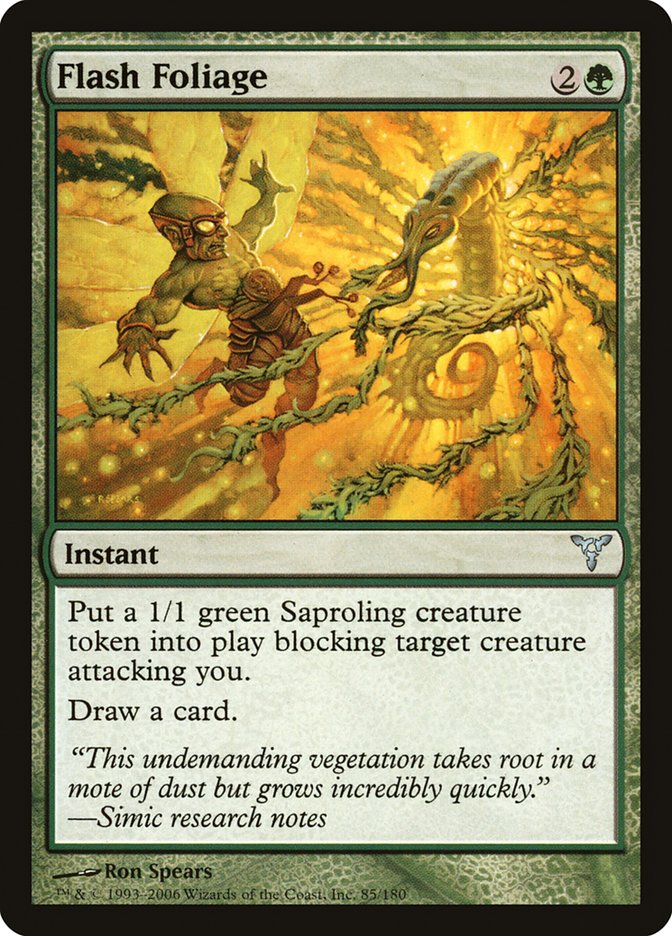 Flash Foliage [Dissension] MTG Single Magic: The Gathering | Red Claw Gaming