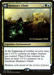 Hadana's Climb // Winged Temple of Orazca [Rivals of Ixalan Prerelease Promos] MTG Single Magic: The Gathering | Red Claw Gaming