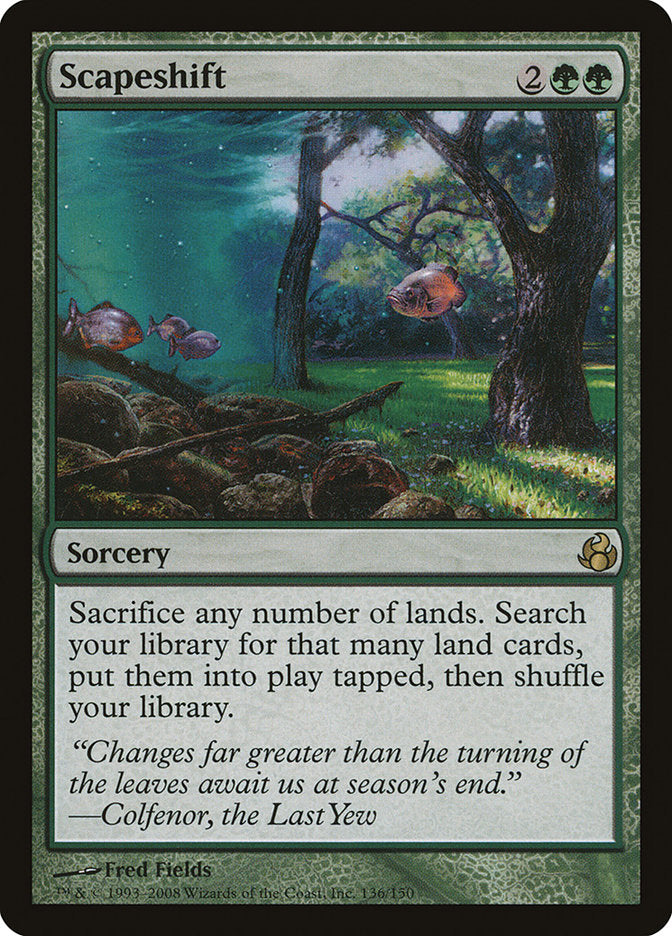 Scapeshift [Morningtide] MTG Single Magic: The Gathering | Red Claw Gaming