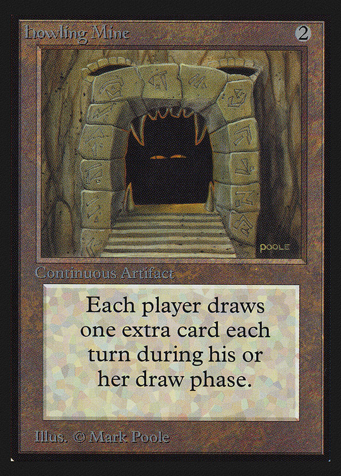 Howling Mine [International Collectors' Edition] MTG Single Magic: The Gathering | Red Claw Gaming