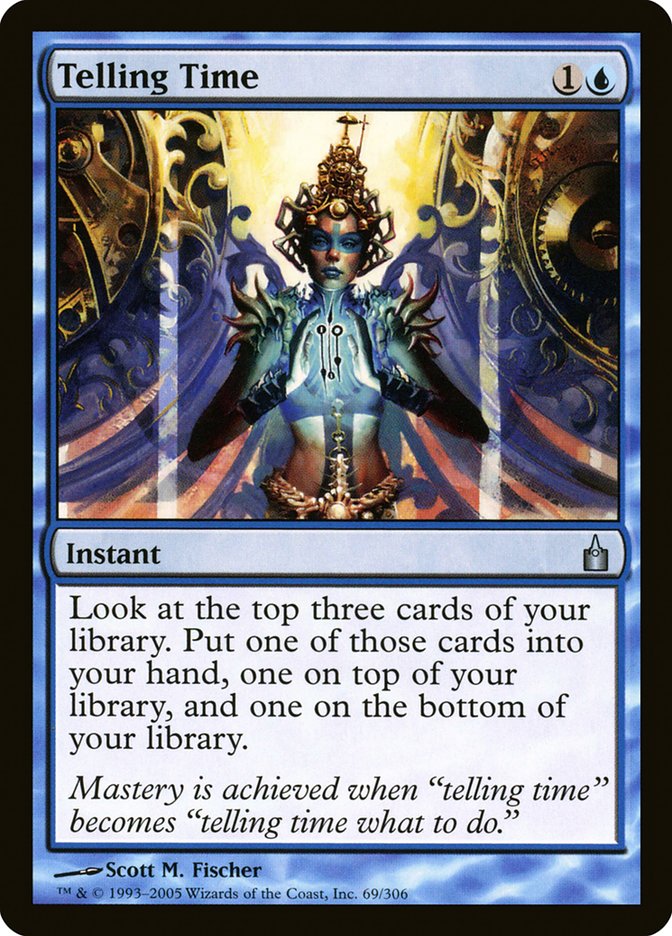 Telling Time [Ravnica: City of Guilds] MTG Single Magic: The Gathering | Red Claw Gaming