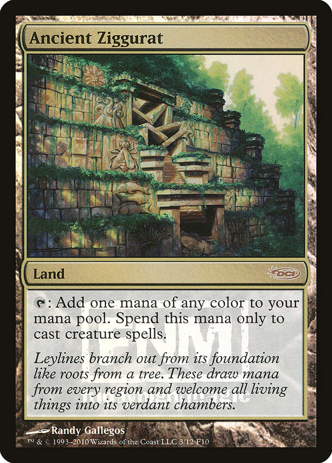 Ancient Ziggurat [Friday Night Magic 2010] MTG Single Magic: The Gathering | Red Claw Gaming