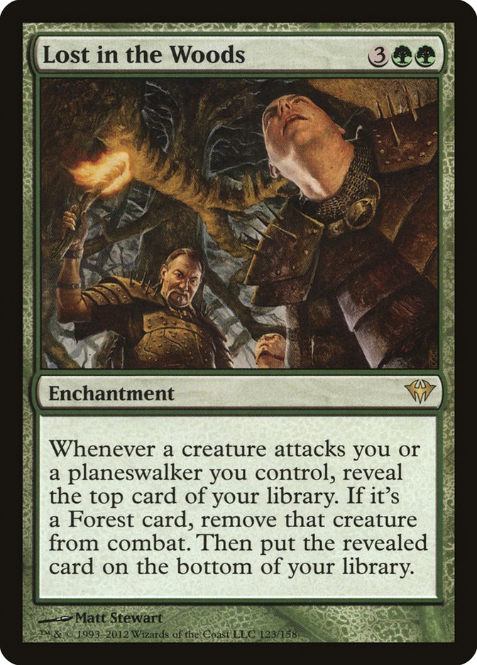 Lost in the Woods [Dark Ascension] MTG Single Magic: The Gathering | Red Claw Gaming