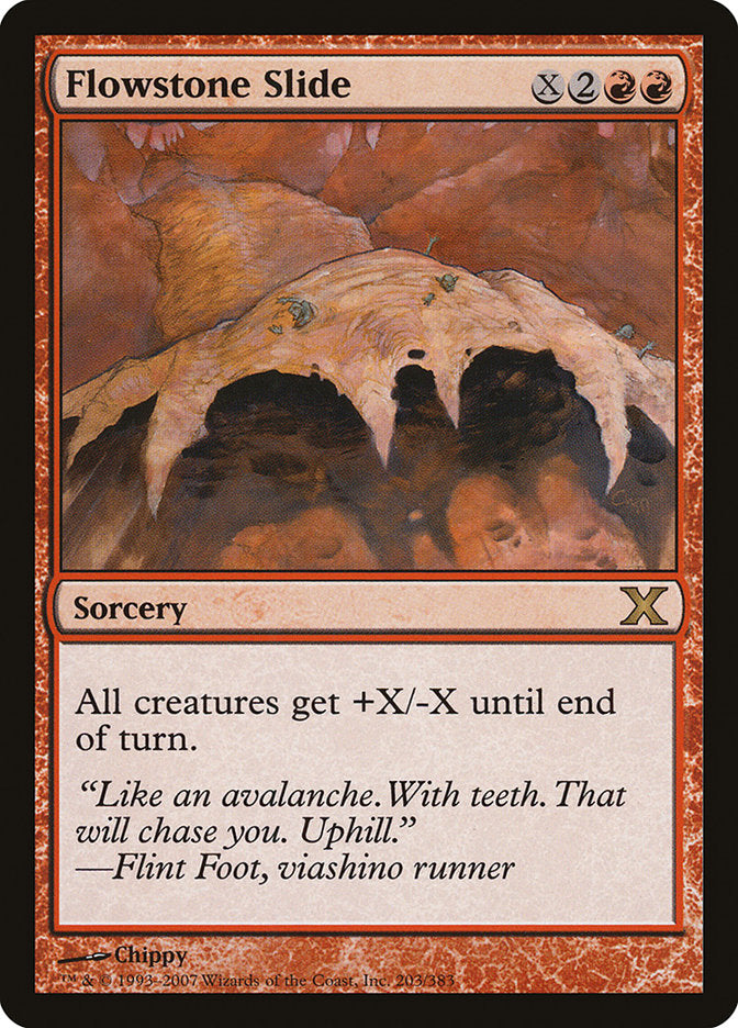 Flowstone Slide [Tenth Edition] MTG Single Magic: The Gathering | Red Claw Gaming