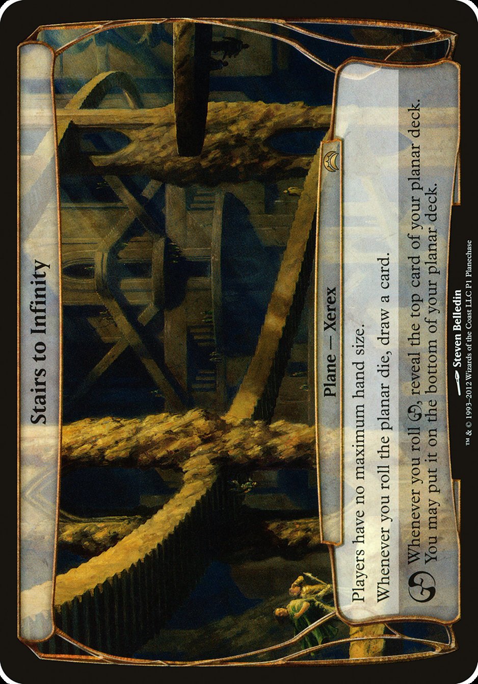 Stairs to Infinity (Planes) [Promotional Planes] MTG Single Magic: The Gathering | Red Claw Gaming