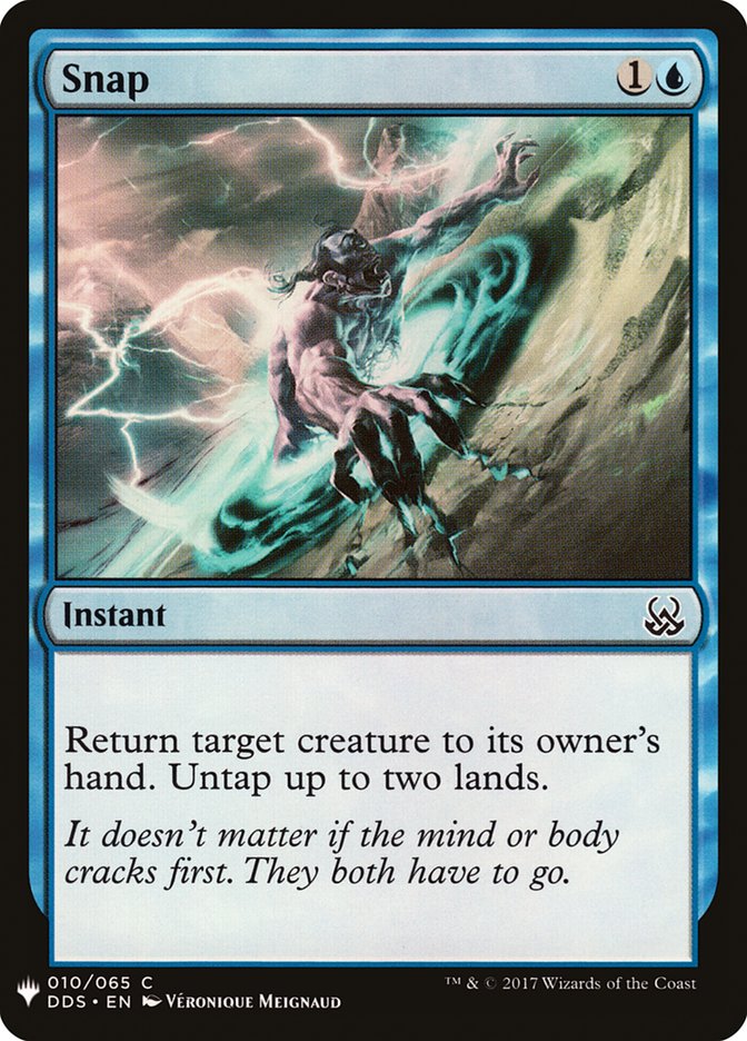 Snap [Mystery Booster] MTG Single Magic: The Gathering | Red Claw Gaming