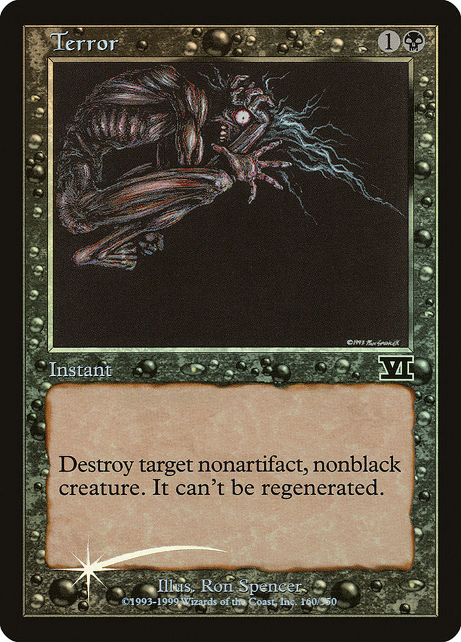 Terror [Friday Night Magic 2000] MTG Single Magic: The Gathering | Red Claw Gaming