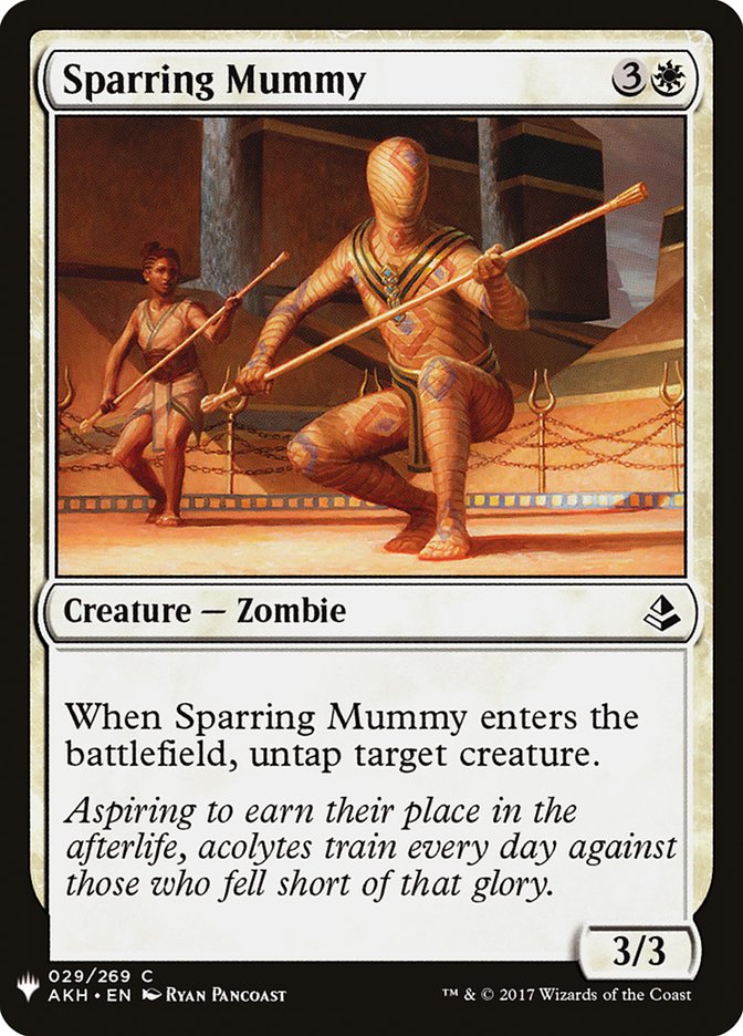Sparring Mummy [Mystery Booster] MTG Single Magic: The Gathering | Red Claw Gaming