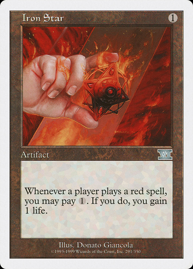 Iron Star [Classic Sixth Edition] MTG Single Magic: The Gathering | Red Claw Gaming