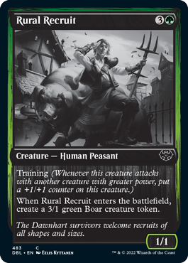Rural Recruit [Innistrad: Double Feature] MTG Single Magic: The Gathering | Red Claw Gaming