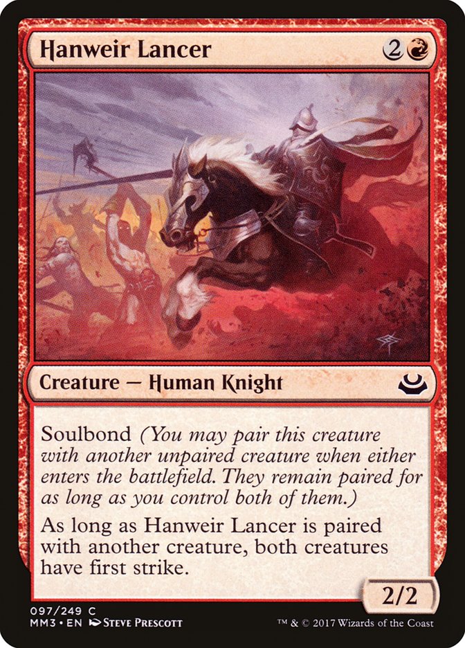 Hanweir Lancer [Modern Masters 2017] MTG Single Magic: The Gathering | Red Claw Gaming