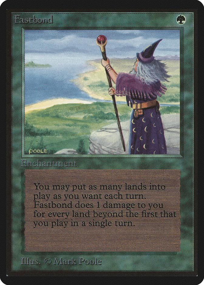 Fastbond [Beta Edition] MTG Single Magic: The Gathering | Red Claw Gaming