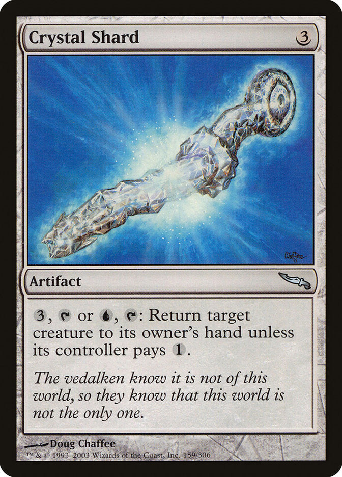 Crystal Shard [Mirrodin] MTG Single Magic: The Gathering | Red Claw Gaming