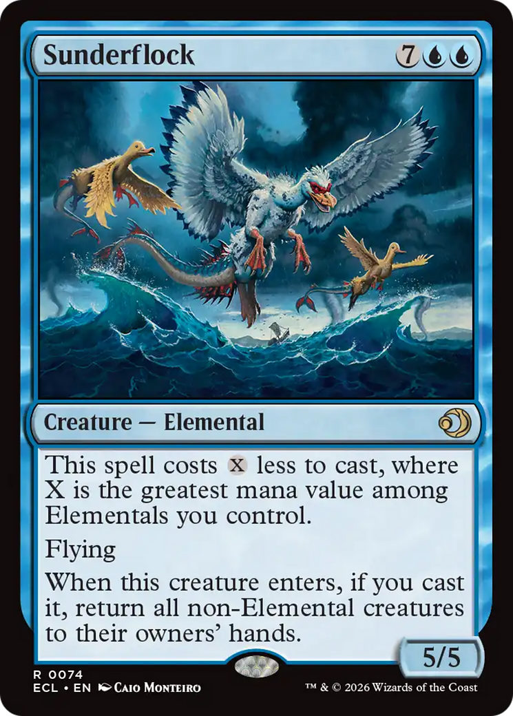 Sunderflock [Lorwyn Eclipsed] MTG Single Magic: The Gathering | Red Claw Gaming