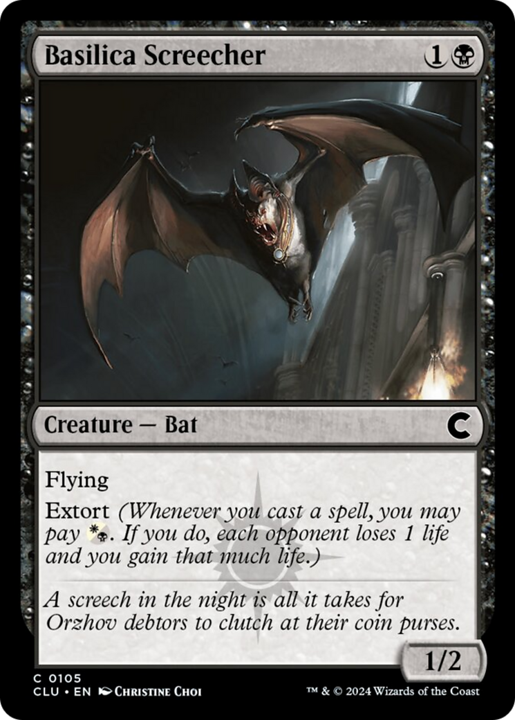 Basilica Screecher [Ravnica: Clue Edition] MTG Single Magic: The Gathering | Red Claw Gaming