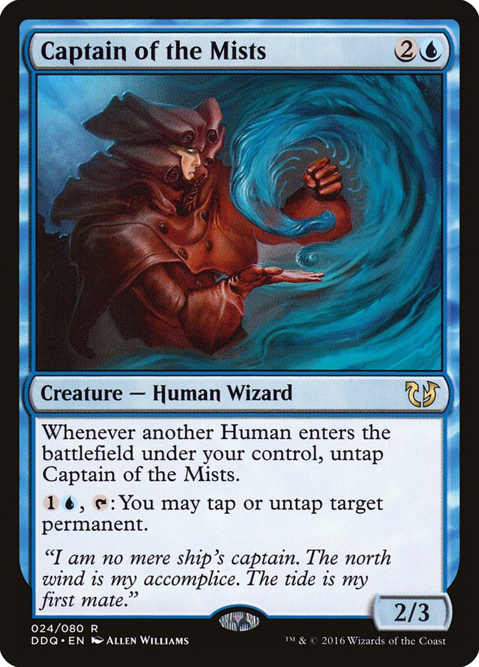Captain of the Mists [Duel Decks: Blessed vs. Cursed] MTG Single Magic: The Gathering | Red Claw Gaming