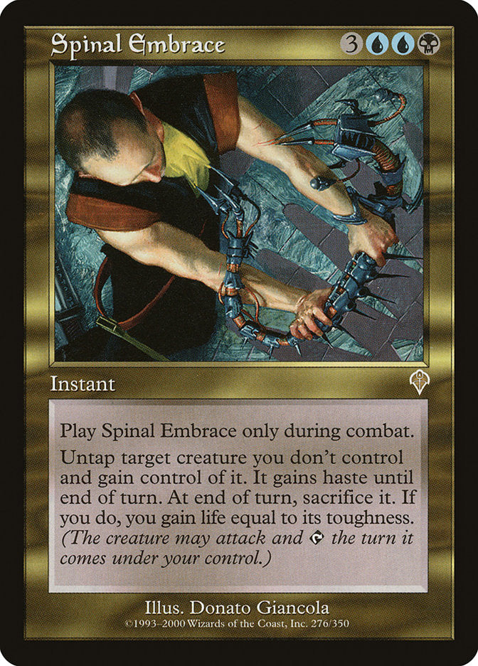 Spinal Embrace [Invasion] MTG Single Magic: The Gathering | Red Claw Gaming
