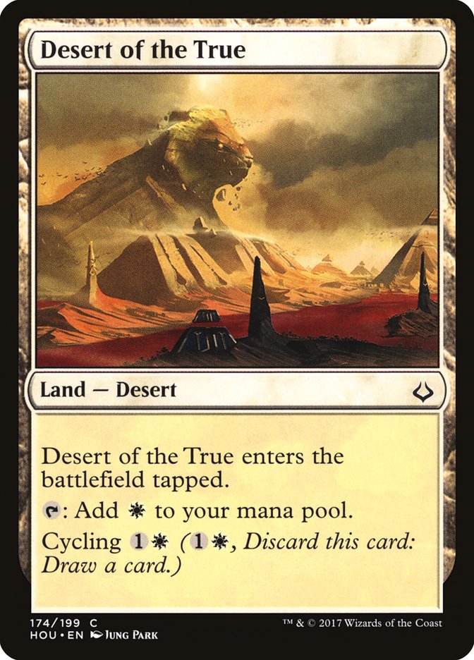 Desert of the True [Hour of Devastation] MTG Single Magic: The Gathering | Red Claw Gaming