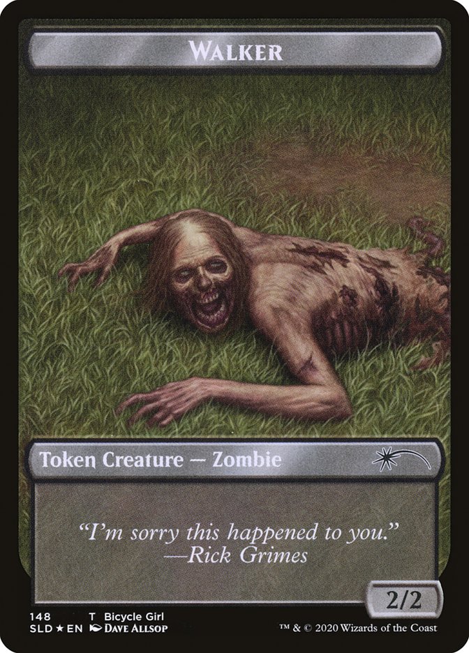 Walker (148 //149) Double-Sided Token [Secret Lair Drop Series] MTG Single Magic: The Gathering    | Red Claw Gaming