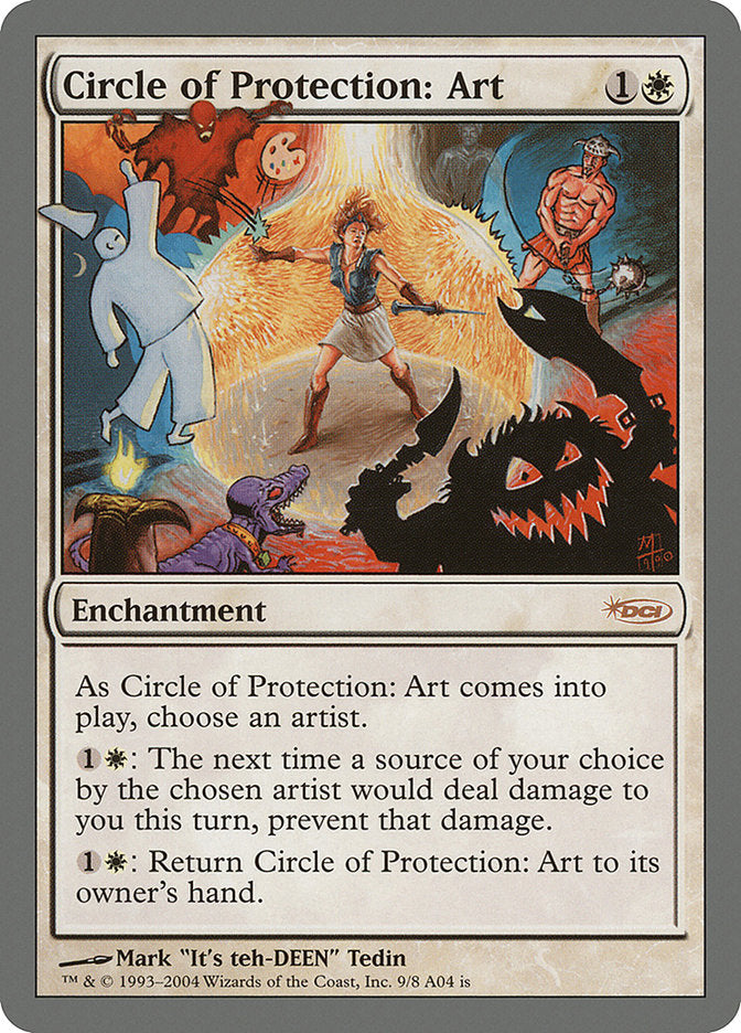 Circle of Protection: Art [Arena League 2004] MTG Single Magic: The Gathering | Red Claw Gaming