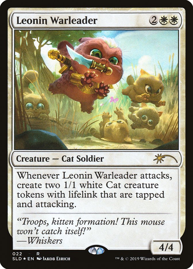 Leonin Warleader [Secret Lair Drop Series] MTG Single Magic: The Gathering | Red Claw Gaming