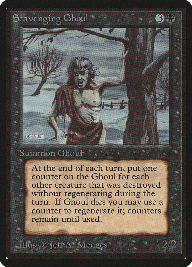 Scavenging Ghoul [Beta Edition] MTG Single Magic: The Gathering | Red Claw Gaming