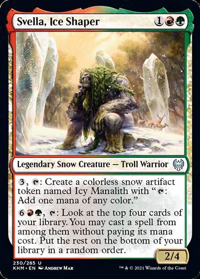 Svella, Ice Shaper [Kaldheim] MTG Single Magic: The Gathering | Red Claw Gaming